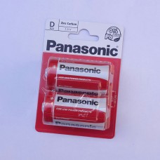 Baterija Panasonic Red Zinc R20 (D), 2 gb.