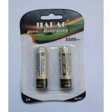 Akumulatoru baterija NI-MH 1.2 V  AA R6 / 5500 mAh  1 gb.