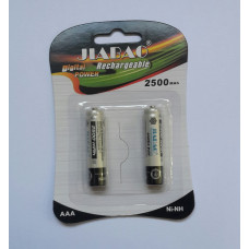 Akumulatoru baterija NI-MH 1.2 V  AAA  R3 / 2500 mAh  1 gb.