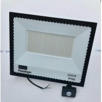 LED PROŽEKTORS AR KUSTĪBAS SENSORU 200W 6500K IP67