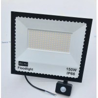 LED PROŽEKTORS AR KUSTĪBAS SENSORU 150W 6500K IP67