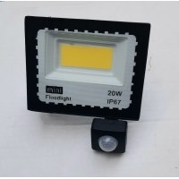 LED prožektors ar kustības sensoru 20W 6500k MINI IP67