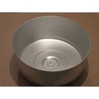 Piena atdalītāja pieņemšanas bļoda, alumīnija